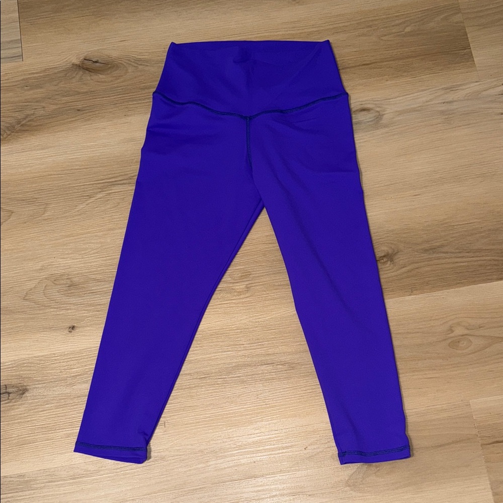 Abs2b UVA Purple Leggings Capri High Waist Medium